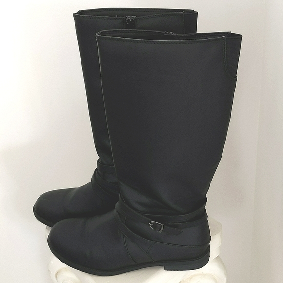 Cat & Jack Shoes Cat Jack Black Boots Poshmark